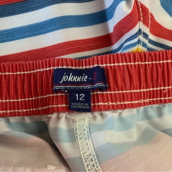 Johnnie-O Boys Swim Trunks Size 12 - Picture 3 of 4